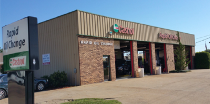 Rapid shop oil change